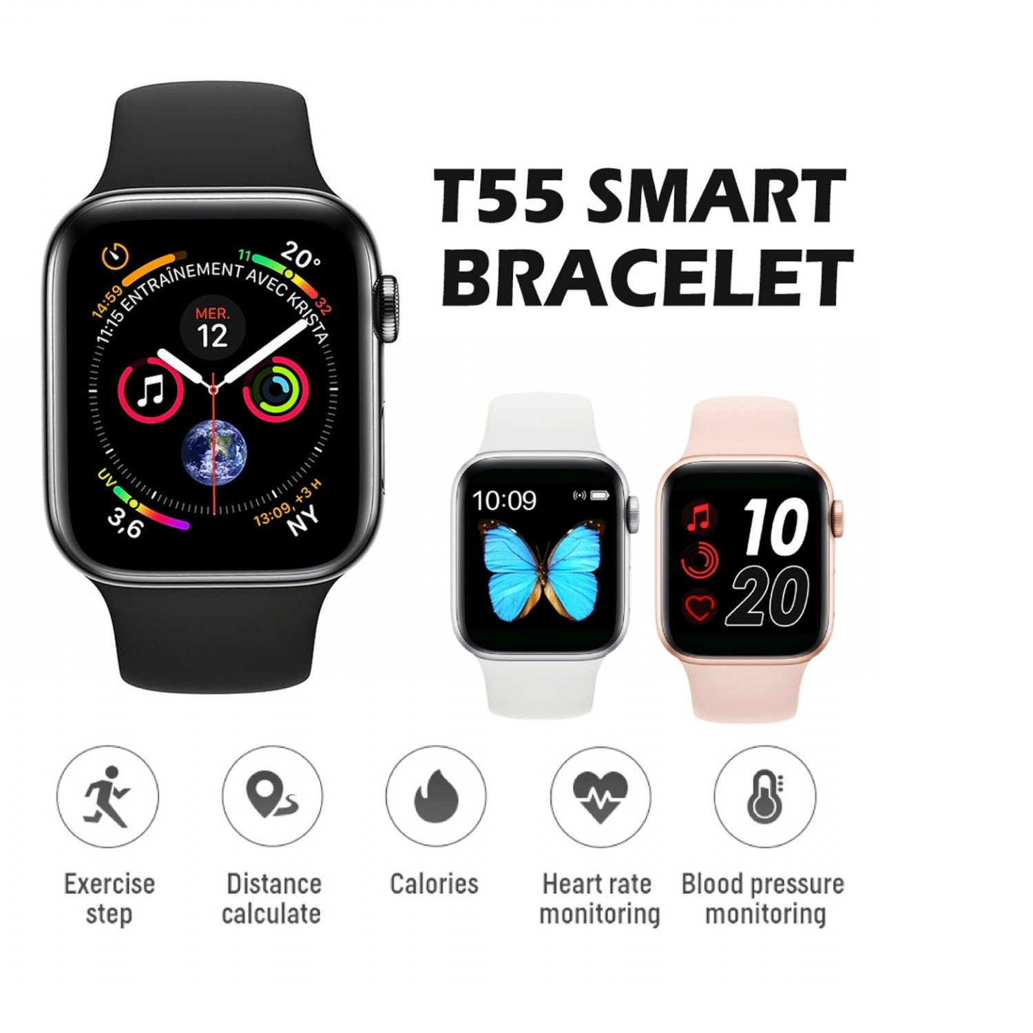 Что значит 55 на часах. Smart watch t55. Смарт часы т55. Часы watch t 55. Смарт часы вотч т500.