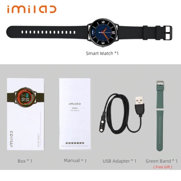 IMILAB KW66 Smart Business Watch – Black - Image 2