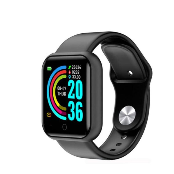 Smart Bracelet Bluetooth Sport, Health Wristband Waterproof Black