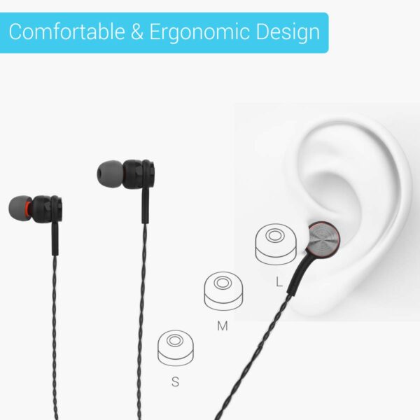 Portronics Wired handsfree magnetic 3.5mm - Image 5