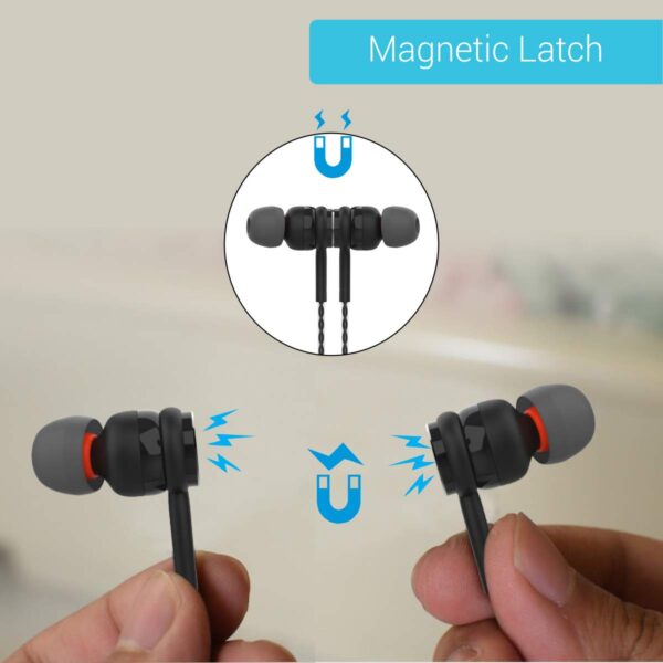 Portronics Wired handsfree magnetic 3.5mm
