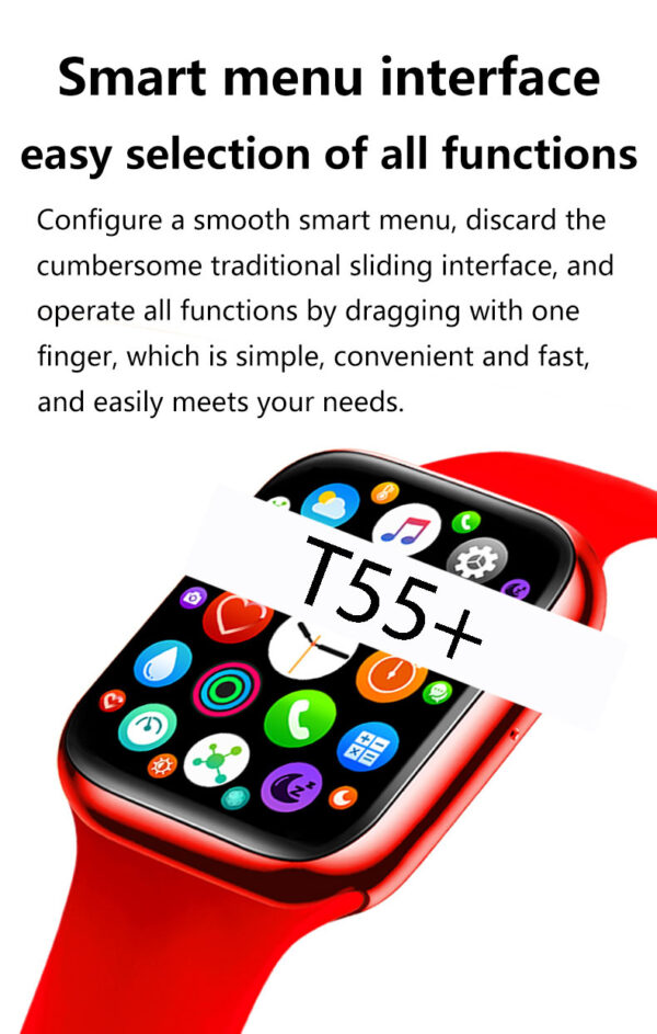 T55+ Smart Watch For Android & IOS - Image 6