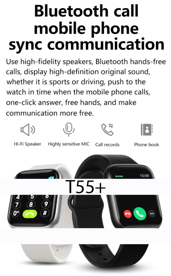 T55+ Smart Watch For Android & IOS - Image 7