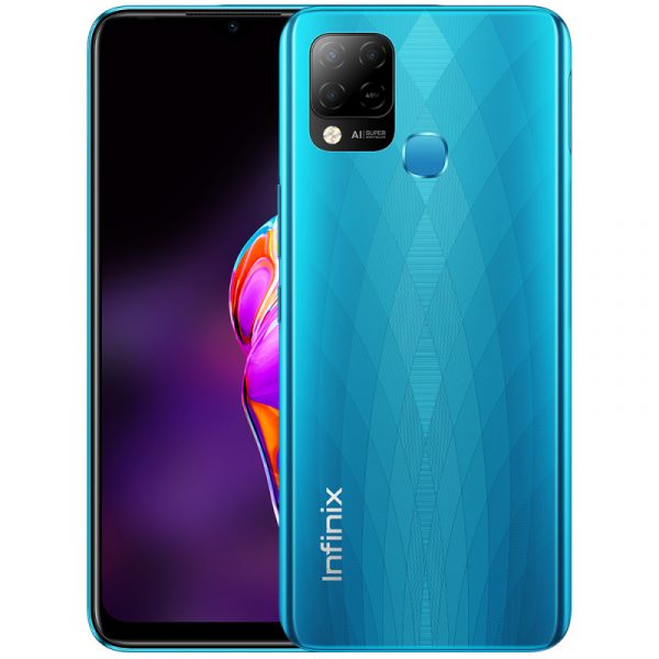 Infinix Hot 10s 6GB 128GB  with box and charger