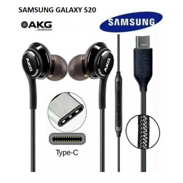 SAMSUNG GALAXY S20 Original AKG Handsfree Type C