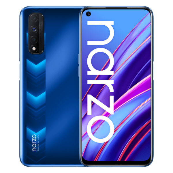 Realme Narzo 30 6GB 128GB with official warranty (Blue)