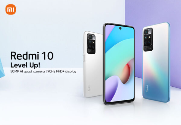 Redmi 10 4GB 128GB with official warranty