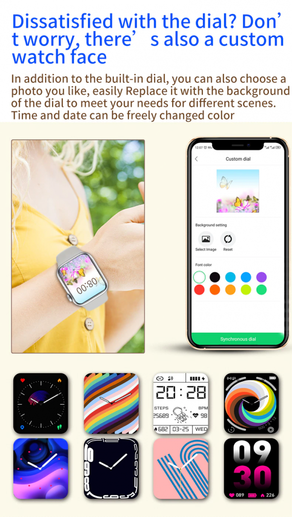 T200 Plus Smartwatch Series 7 - Image 8