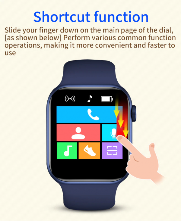 T200 Plus Smartwatch Series 7 - Image 9
