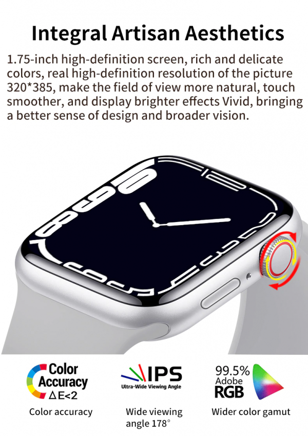 T200 Plus Smartwatch Series 7 - Image 2