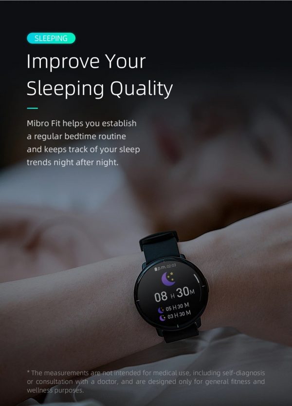 Xiaomi MiBro Lite Smart Watch AMOLED Always-On Display - Image 10