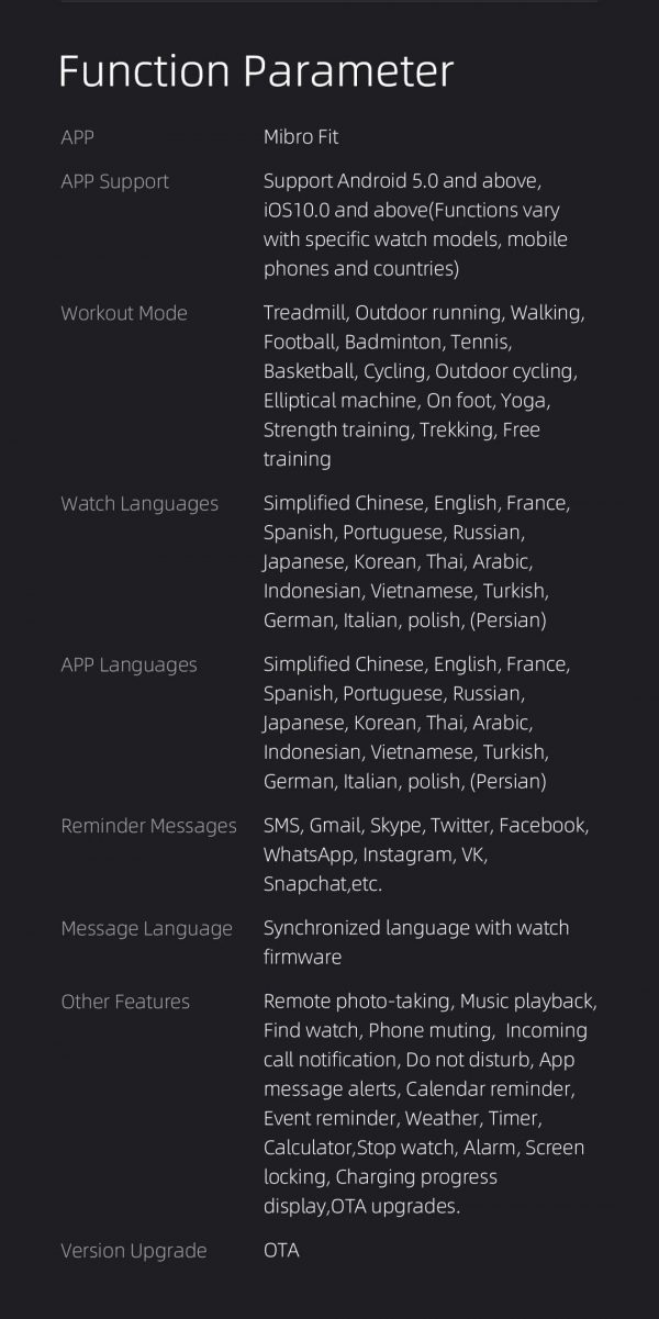 Xiaomi MiBro Lite Smart Watch AMOLED Always-On Display - Image 21