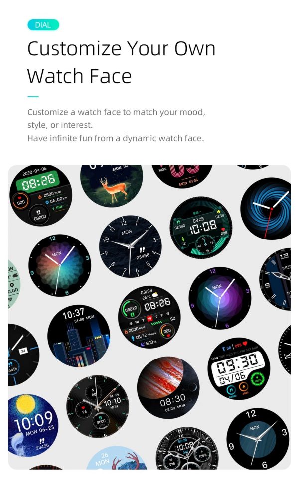 Xiaomi MiBro Lite Smart Watch AMOLED Always-On Display - Image 11