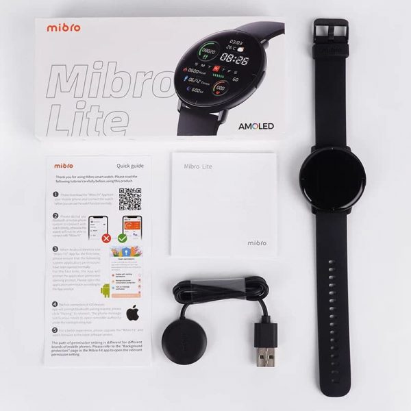 Xiaomi MiBro Lite Smart Watch AMOLED Always-On Display - Image 3