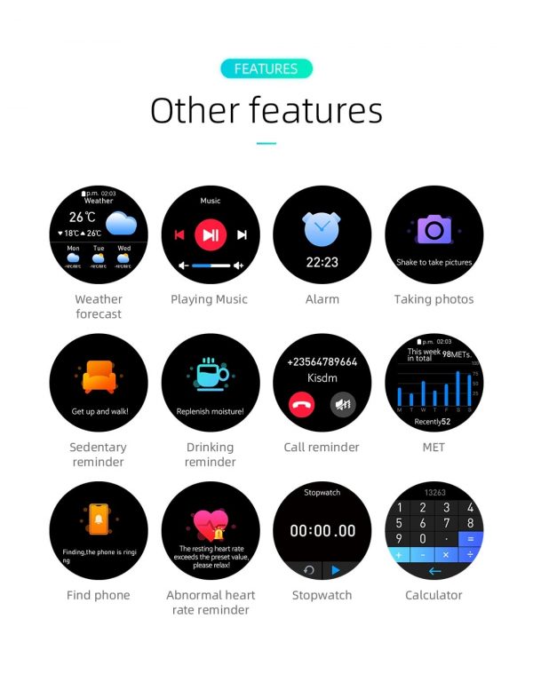 Xiaomi MiBro Lite Smart Watch AMOLED Always-On Display - Image 13
