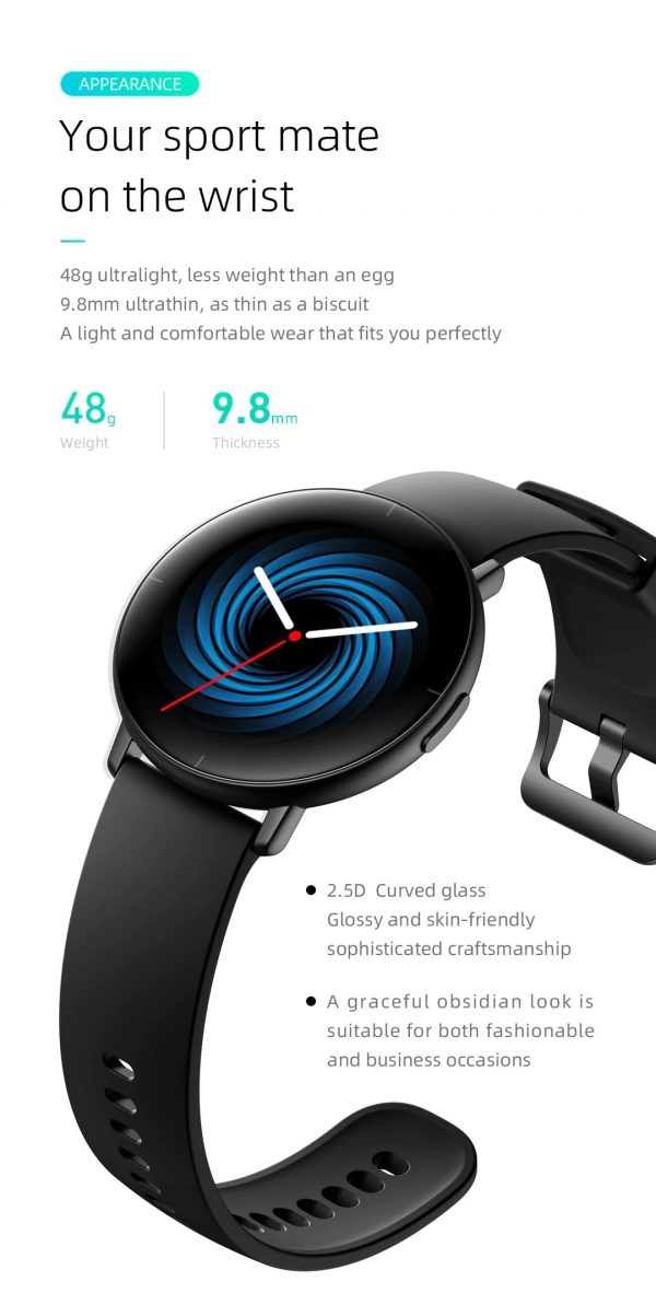 Xiaomi MiBro Lite Smart Watch AMOLED Always-On Display - Image 14
