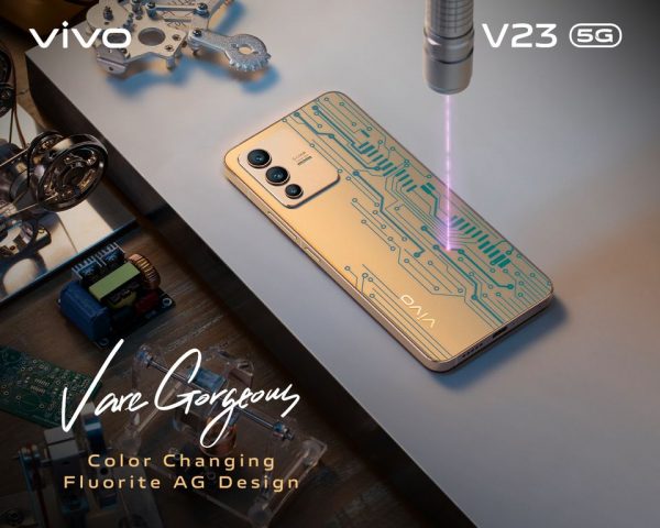 Vivo V23 5G 12GB 256GB with official warranty - Image 2