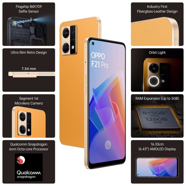 Oppo F21 Pro 8GB 128GB with official warranty - Image 2