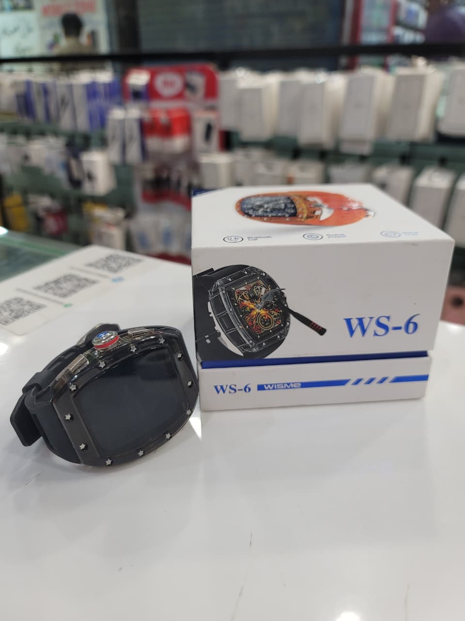 Ws6 Smart Watch Bt Call Nfc Heart Rate Sport Fitness Reloj Smartwatch Smart Watch Ws-6