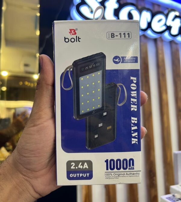 Bolt B-111 2.4A Output 10,000 mAh 100% Original Authentic