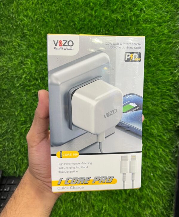 Vizo 20W USB-C Power Adapter USB-C To Lightning Cable PD Charger
