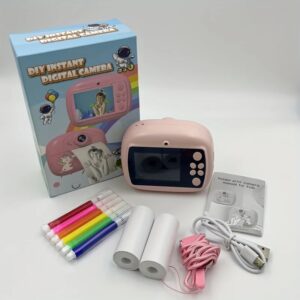 Kids' Instant Photo Printer - Portable Mini Camera with USB Connectivity