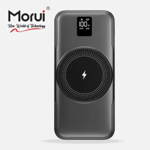 Super Fast Wireless Power Bank 10,000mAh 22.5W LED Display High Quality Li-Polimer - MORUI MW-10PD