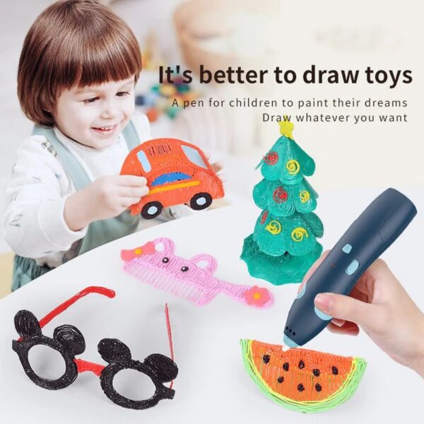 3D Painting Pen Set Wireless Graffiti Painting Pen - Image 2