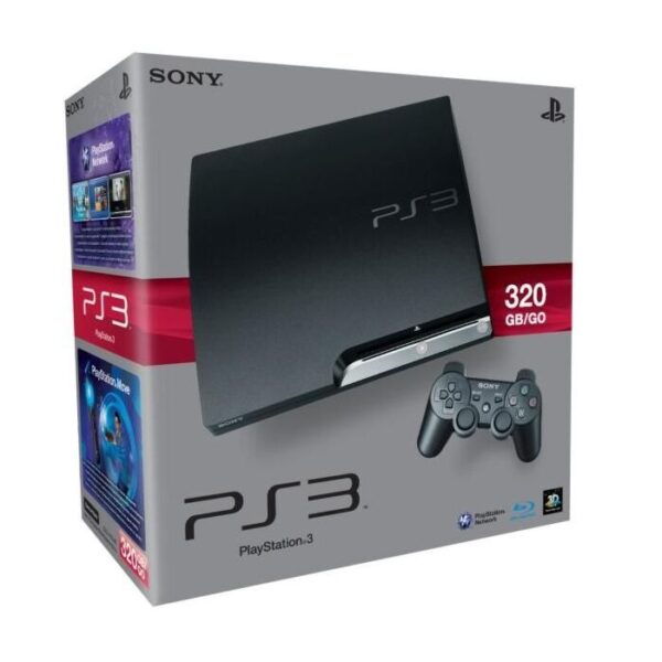 Sony PlayStation 3 Slim 250GB Jailbreak with FREE Install GAMES Built-in
