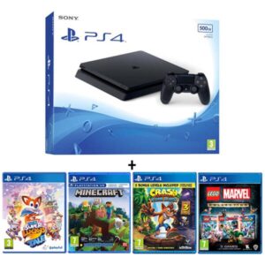 Sony PlayStation 4 Console Slim 500GB Jailbreak with FREE Install GAMES Built-in