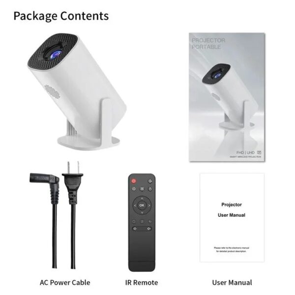 P30 Android Portable Projector with Dual WiFi and Bluetooth