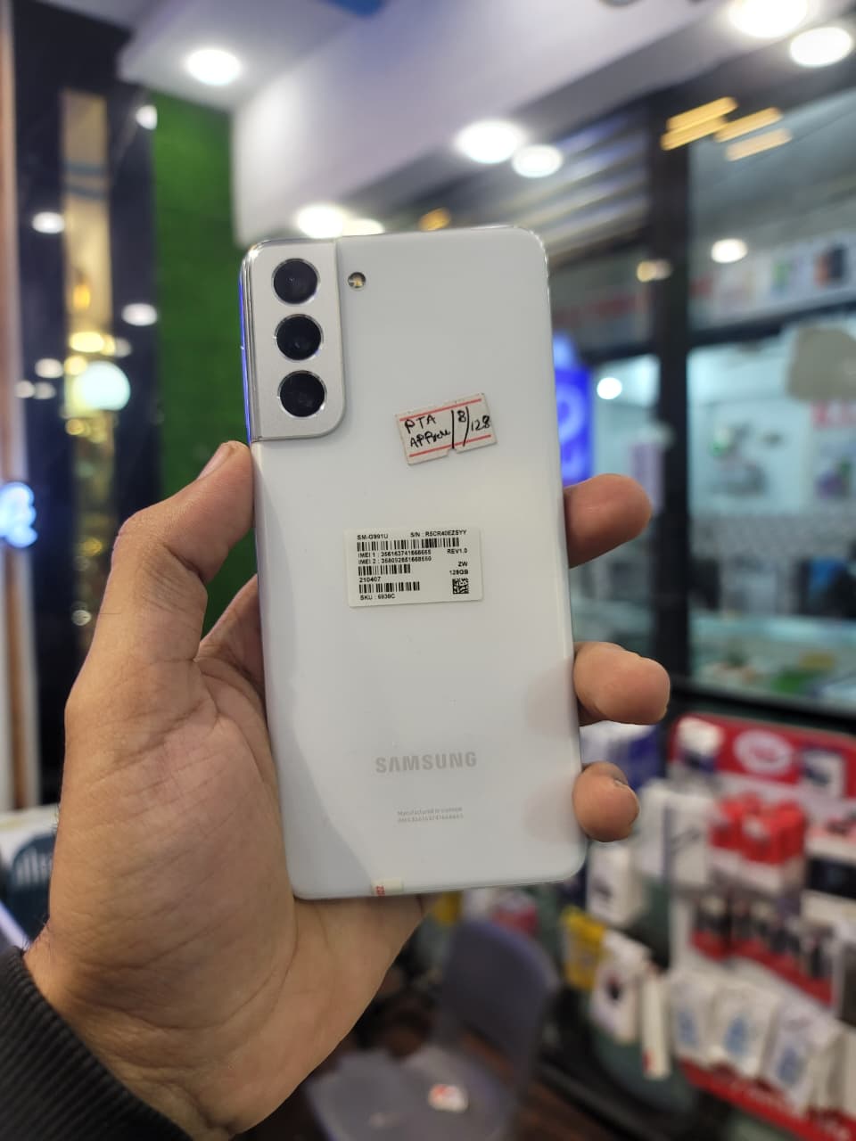 Samsung S21 8GB 128GB Official PTA Approved