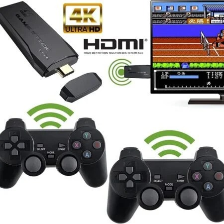 M8 HDMI Game Stick Lite Console 2.4G Wireless Controllers 4K Video Game Retro Box - Image 3